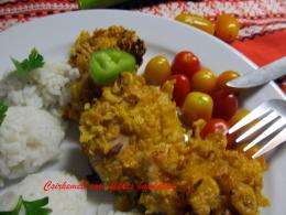 Csirkemell corn flakes bundában